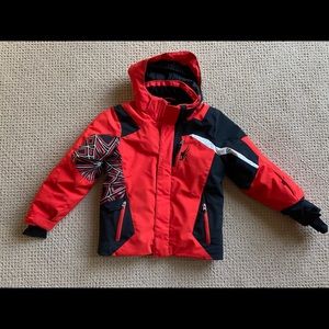 Boys Spyder ski coat size 10